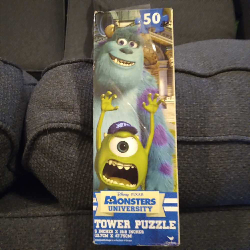 Monsters University Tower Puzzle - Cardinal Puzzles puzzle collectible [Barcode 639277863256] - Main Image 1