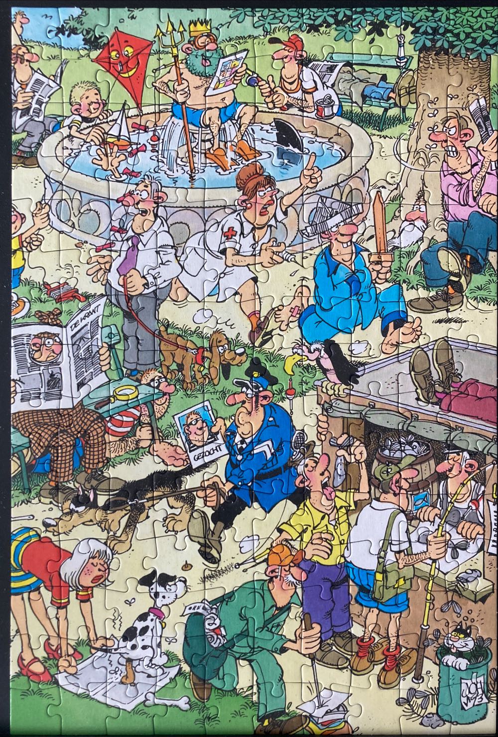 Fun At The Park - Jumbo puzzle collectible [Barcode 8710126190234] - Main Image 2