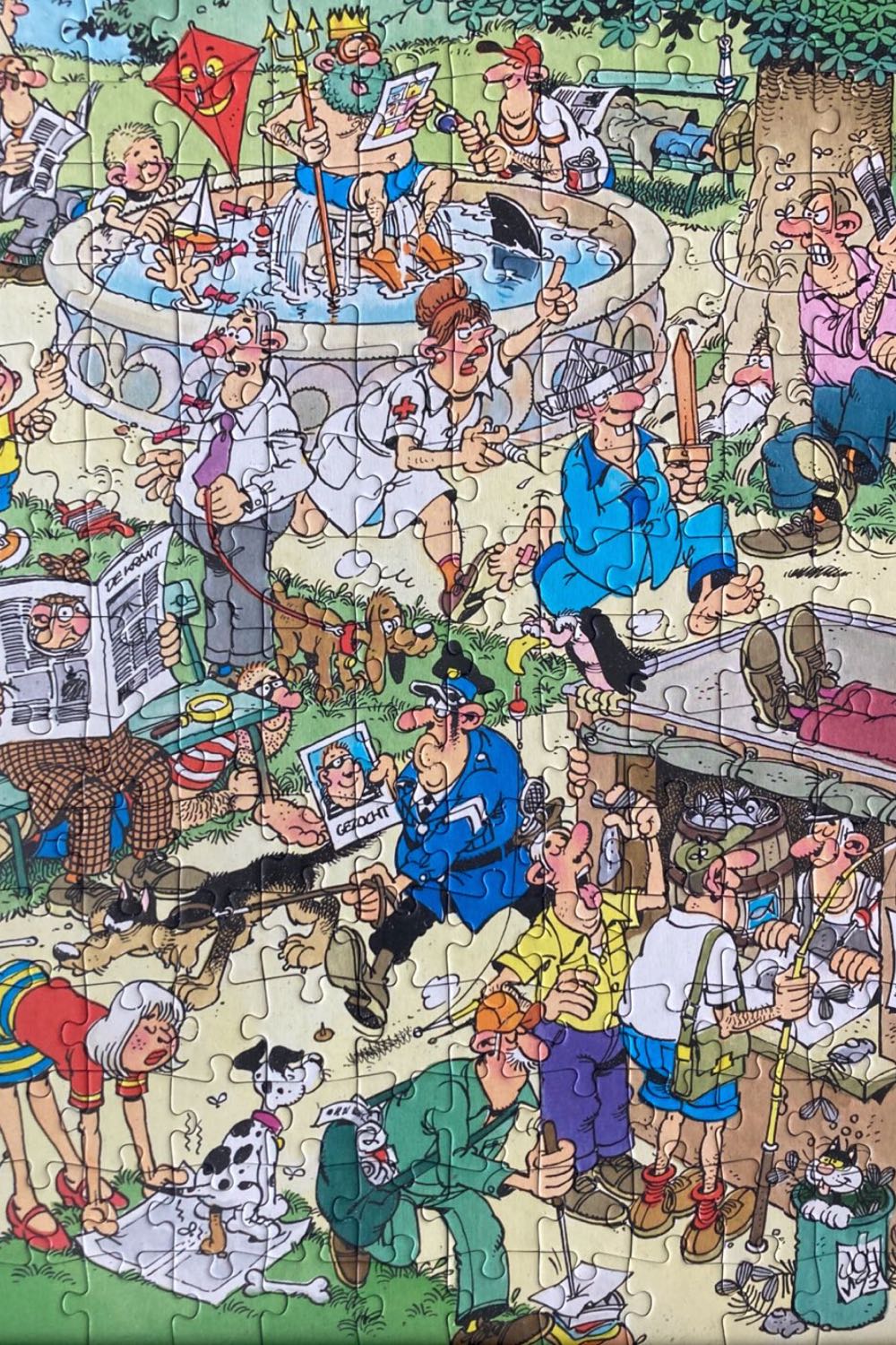 Fun At The Park - Jumbo puzzle collectible [Barcode 8710126190234] - Main Image 3