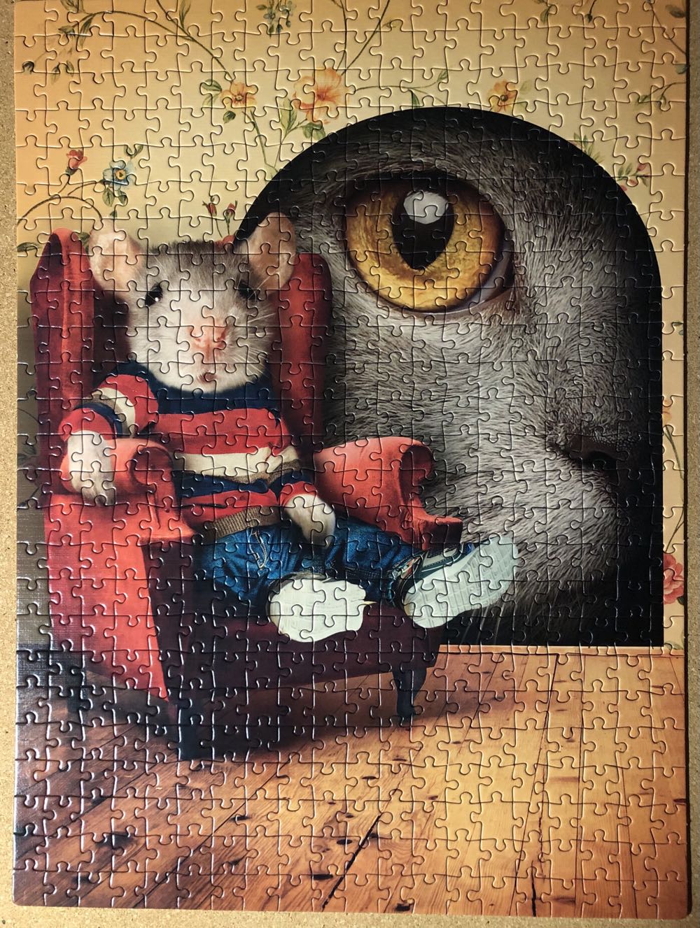 Through The Keyhole - Clementoni puzzle collectible [Barcode 8005125350155] - Main Image 2