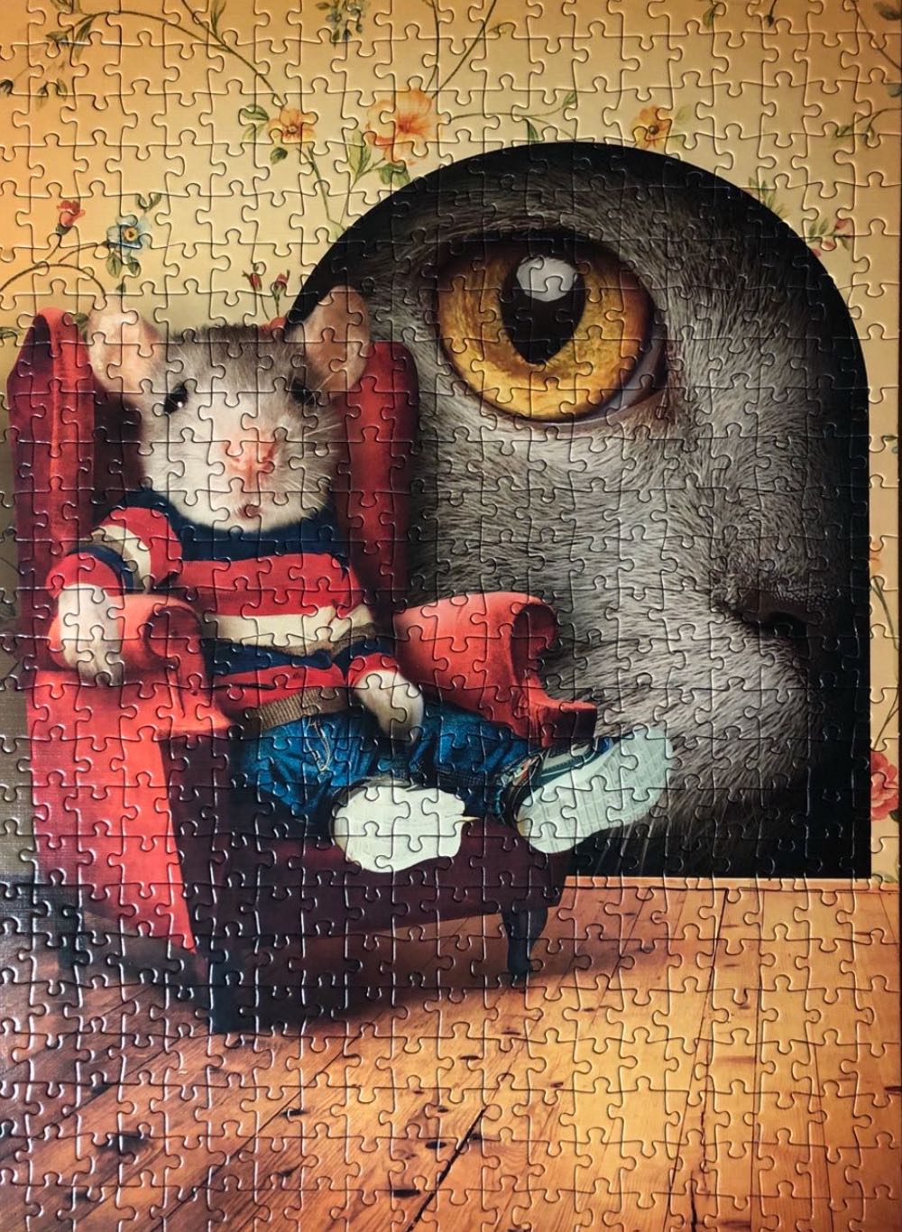 Through The Keyhole - Clementoni puzzle collectible [Barcode 8005125350155] - Main Image 3