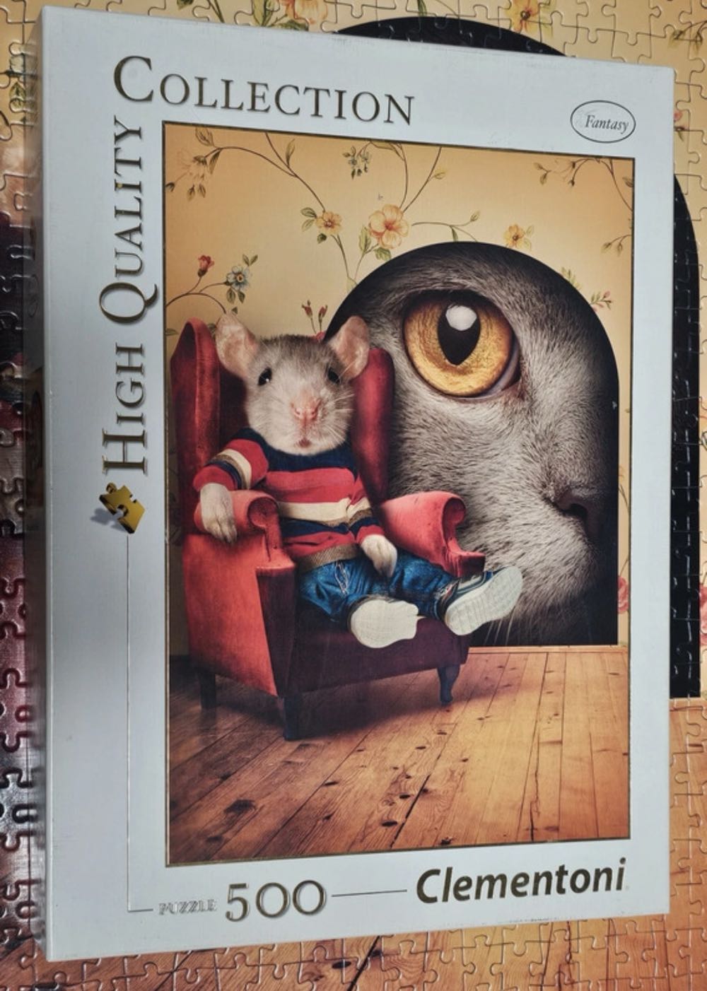 Through The Keyhole - Clementoni puzzle collectible [Barcode 8005125350155] - Main Image 4