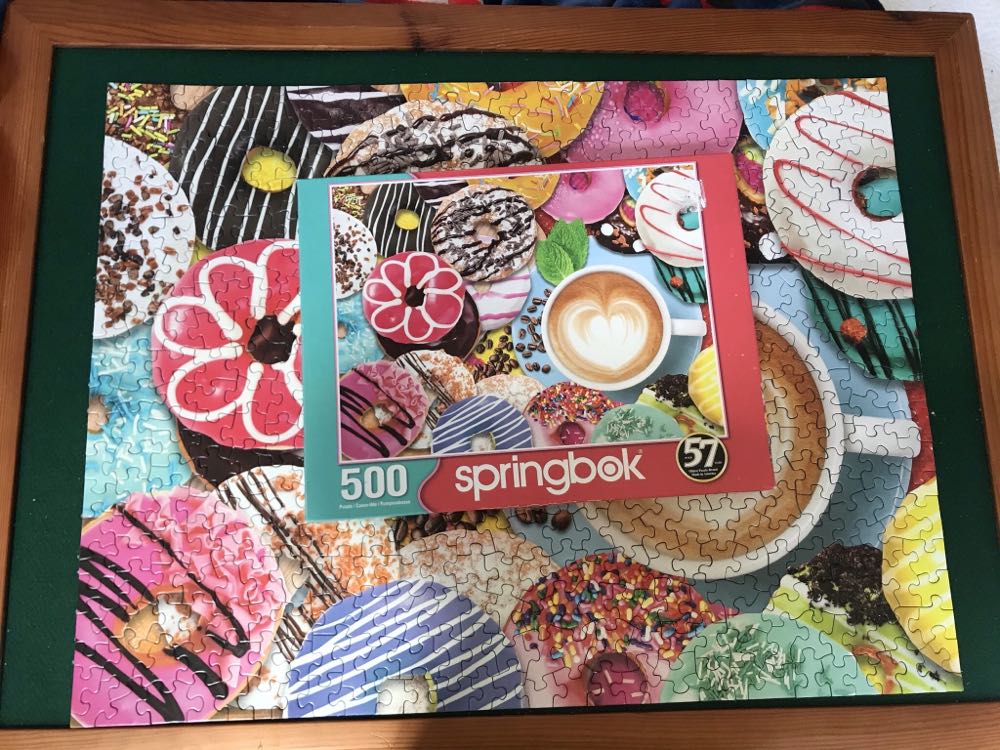 Donuts n’ Coffee - Springbok puzzle collectible [Barcode 091683015962] - Main Image 2
