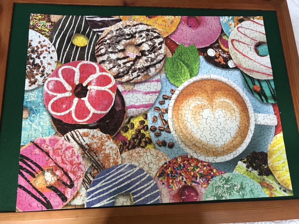 Donuts n’ Coffee - Springbok puzzle collectible [Barcode 091683015962] - Main Image 3