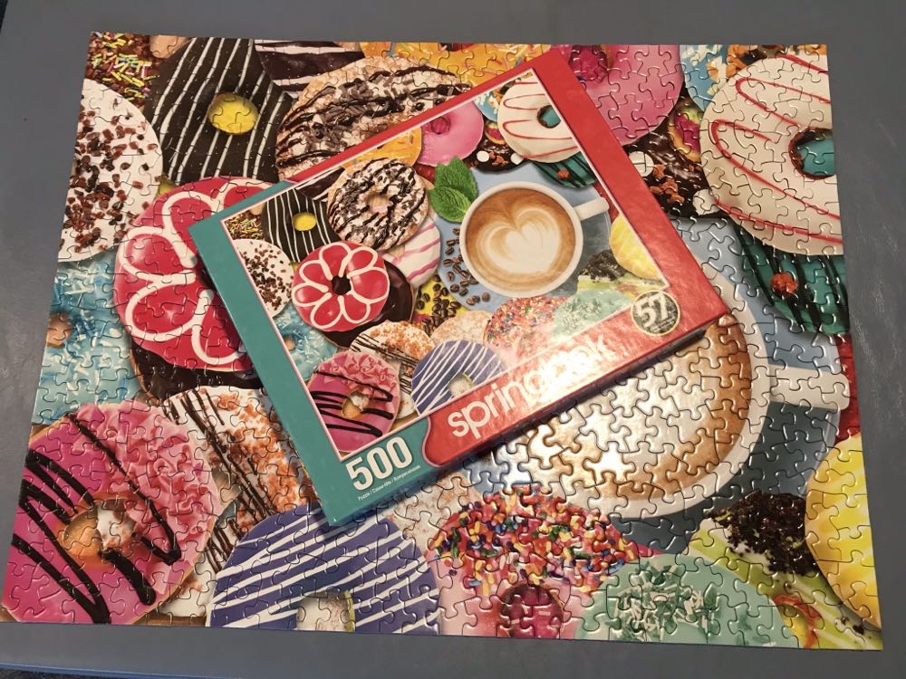 Donuts n’ Coffee - Springbok puzzle collectible [Barcode 091683015962] - Main Image 4