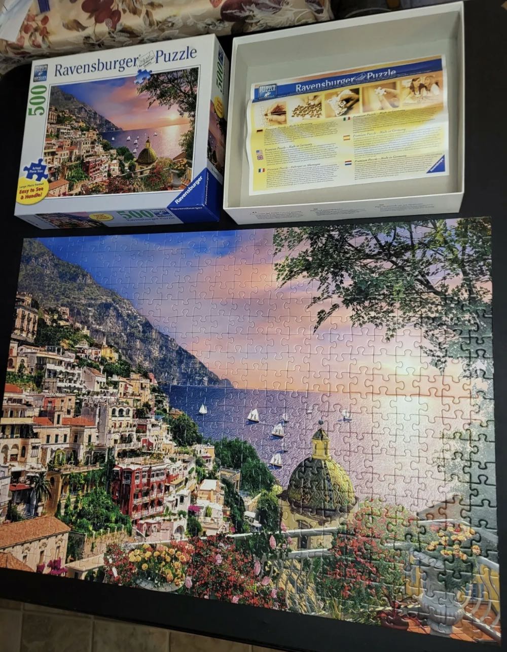 Positano - Ravensburger puzzle collectible [Barcode 4005556148769] - Main Image 2
