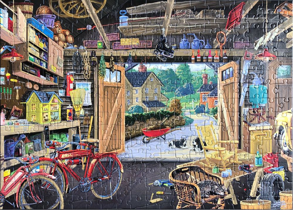 Grandpa’s Garage - Ravensburger puzzle collectible [Barcode 4005556135783] - Main Image 3
