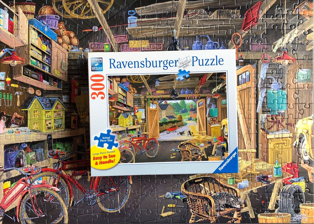 Grandpa’s Garage - Ravensburger puzzle collectible [Barcode 4005556135783] - Main Image 4