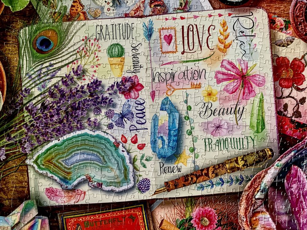 Happy Vibes - Buffalo Games puzzle collectible [Barcode 079346127115] - Main Image 3