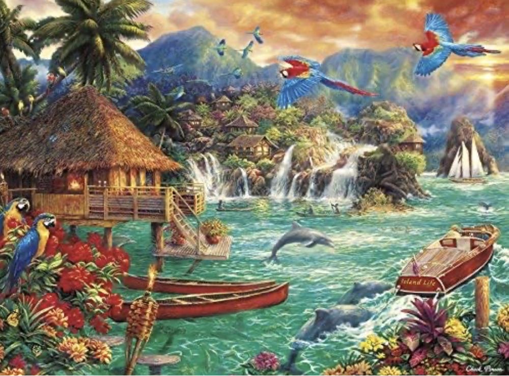 Island Life - Buffalo puzzle collectible [Barcode 079346113965] - Main Image 2