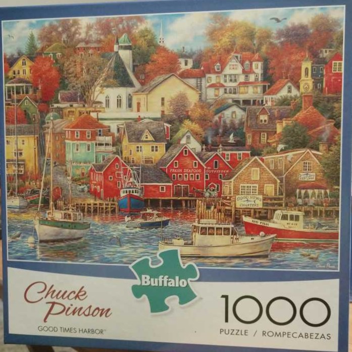 Good Times Harbor - Buffalo Unverified For Sale puzzle collectible [Barcode 079346123100] - Main Image 2