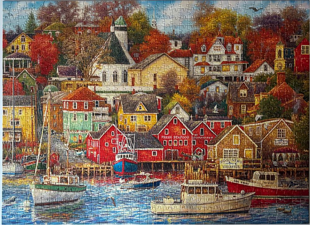 Good Times Harbor - Buffalo Unverified For Sale puzzle collectible [Barcode 079346123100] - Main Image 3
