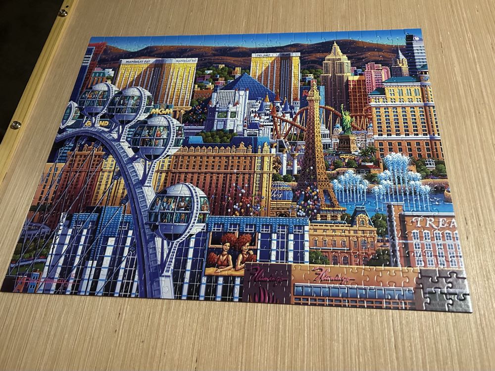 *Las Vegas Great Wheel- AFT - Dowdle puzzle collectible [Barcode 671095203340] - Main Image 4