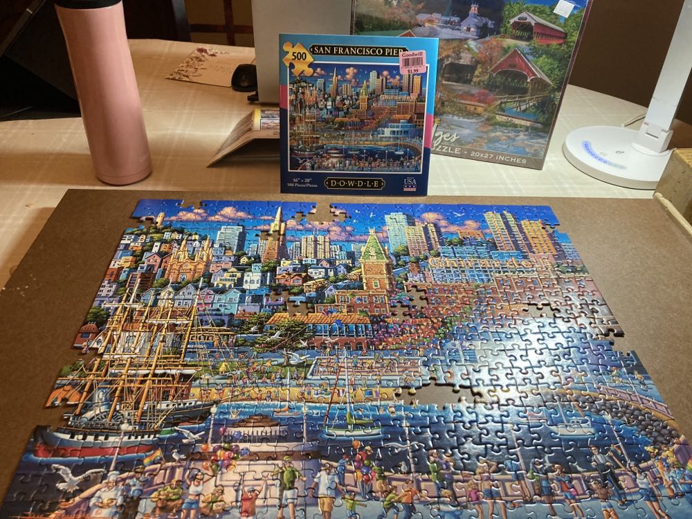 *San Francisco Pier - Dowdle puzzle collectible [Barcode 671095203760] - Main Image 2