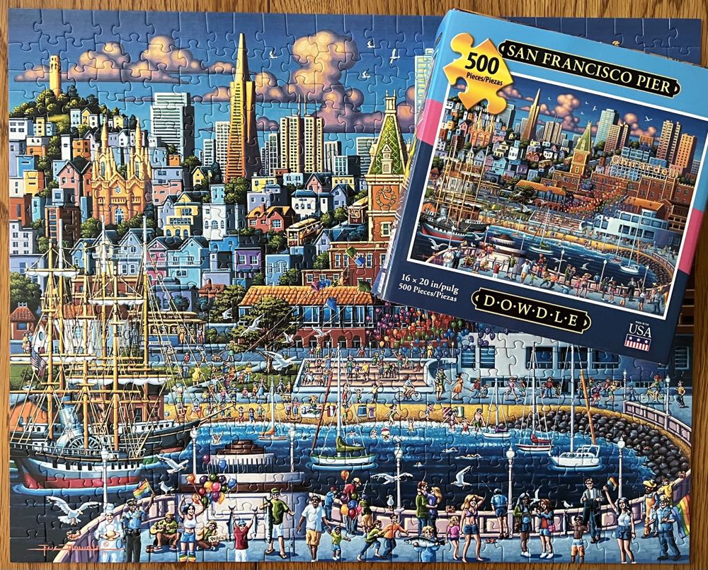 *San Francisco Pier - Dowdle puzzle collectible [Barcode 671095203760] - Main Image 3