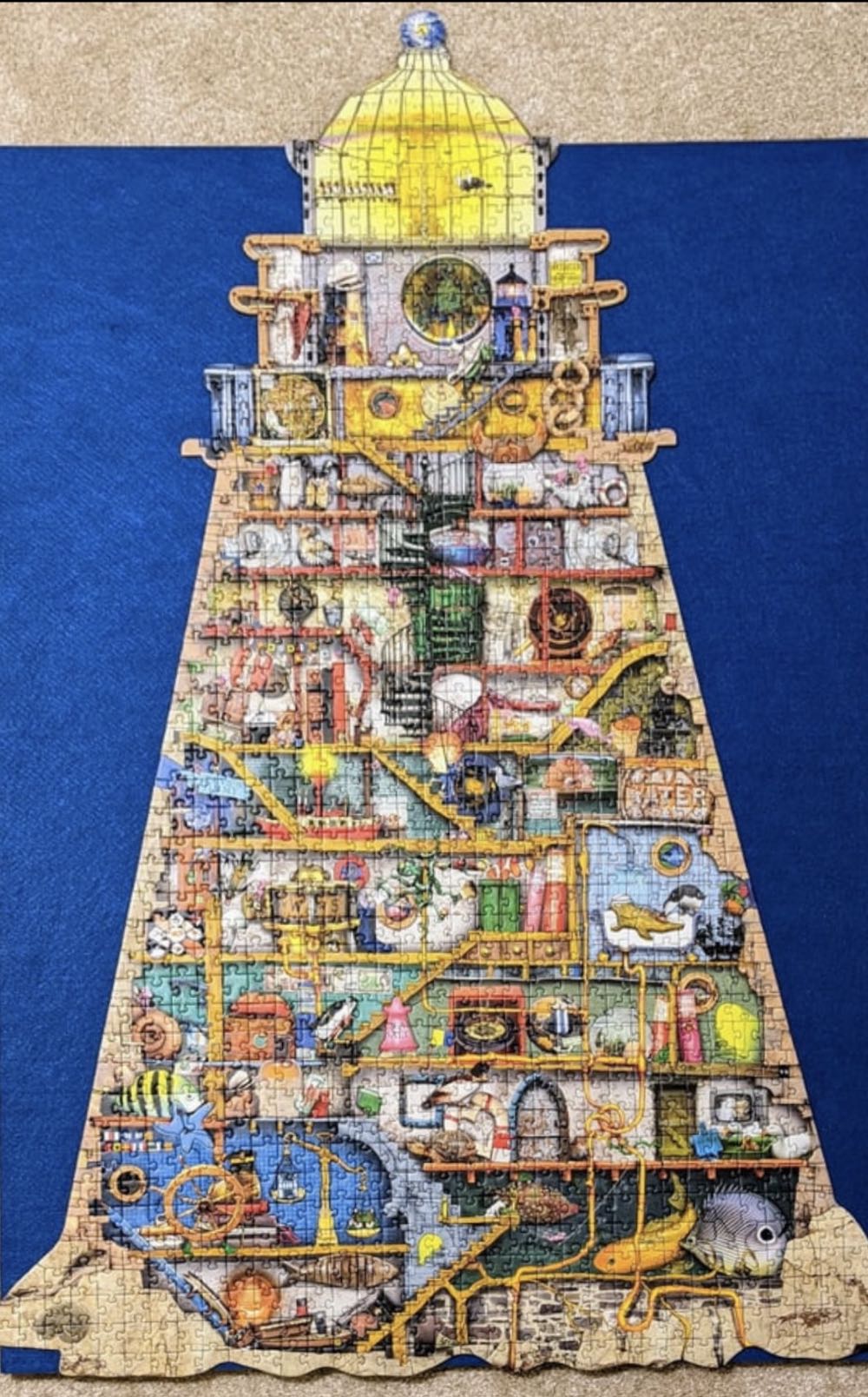 Ludicrous Lighthouse - Ravensburger puzzle collectible [Barcode 4005556160983] - Main Image 3