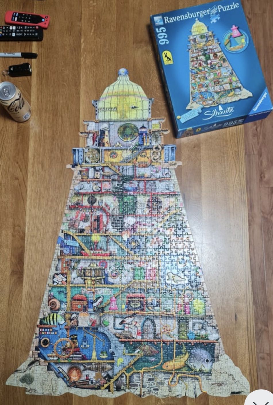 Ludicrous Lighthouse - Ravensburger puzzle collectible [Barcode 4005556160983] - Main Image 4