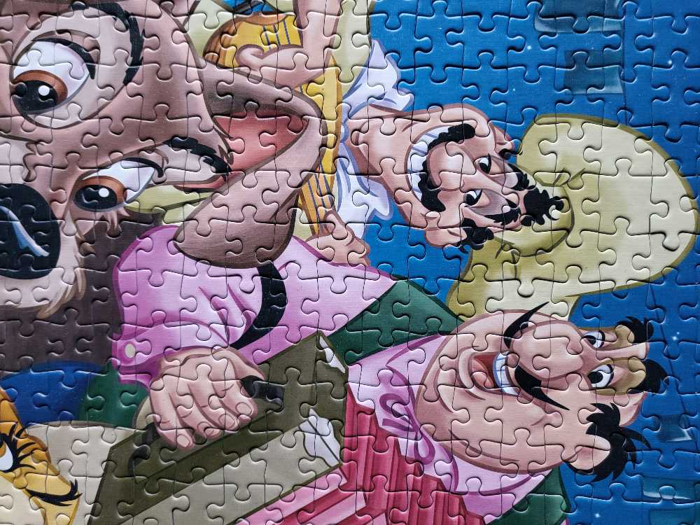 Lady And The Tramp - Jumbo puzzle collectible [Barcode 8710126194867] - Main Image 3