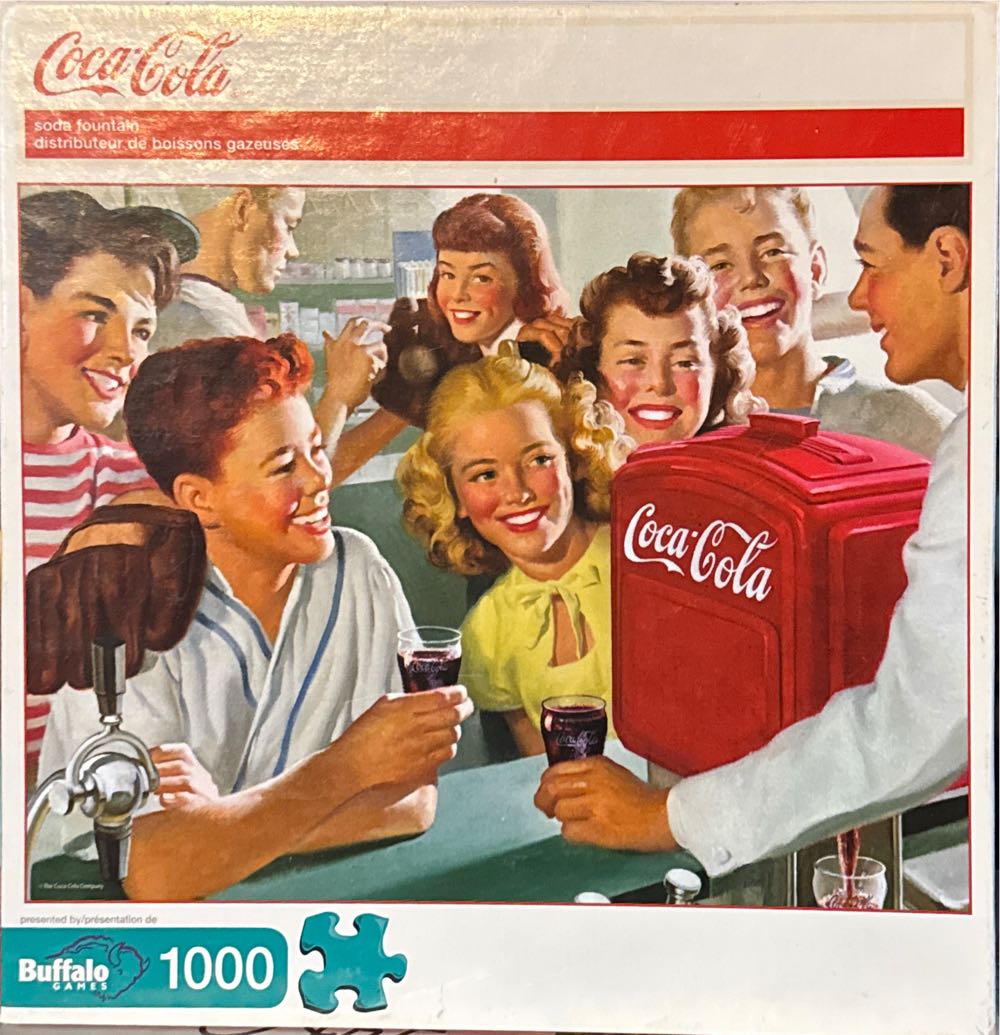 Soda Fountain - Buffalo puzzle collectible [Barcode 079346112524] - Main Image 2