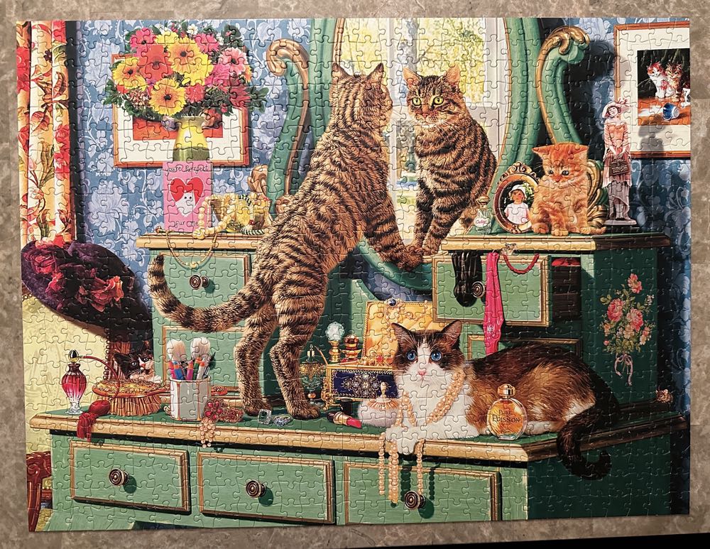 Picture Purrfect - Buffalo puzzle collectible [Barcode 079346170821] - Main Image 3