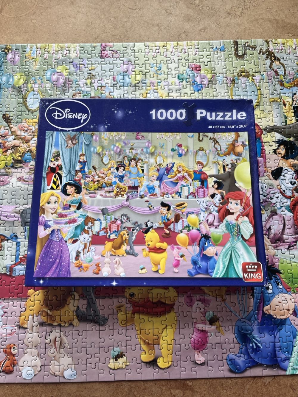Disney - Happy Birthday - King puzzle collectible [Barcode 8710125052649] - Main Image 3