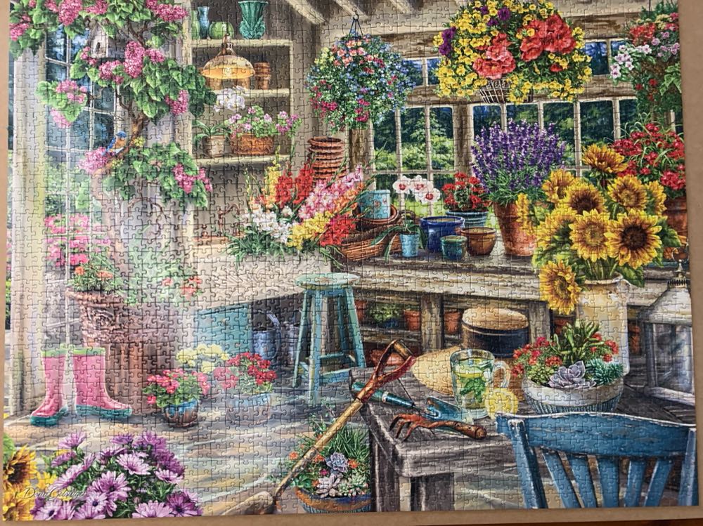 Gardener’s Paradise (NIB) NFT - Ravensburger puzzle collectible [Barcode 4005556139965] - Main Image 3