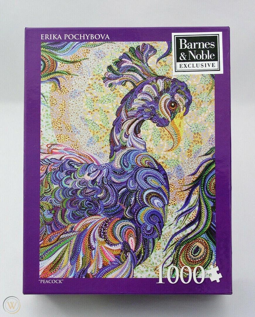 Peacock - Andrews + Blaine (ab) puzzle collectible [Barcode 814672028442] - Main Image 1