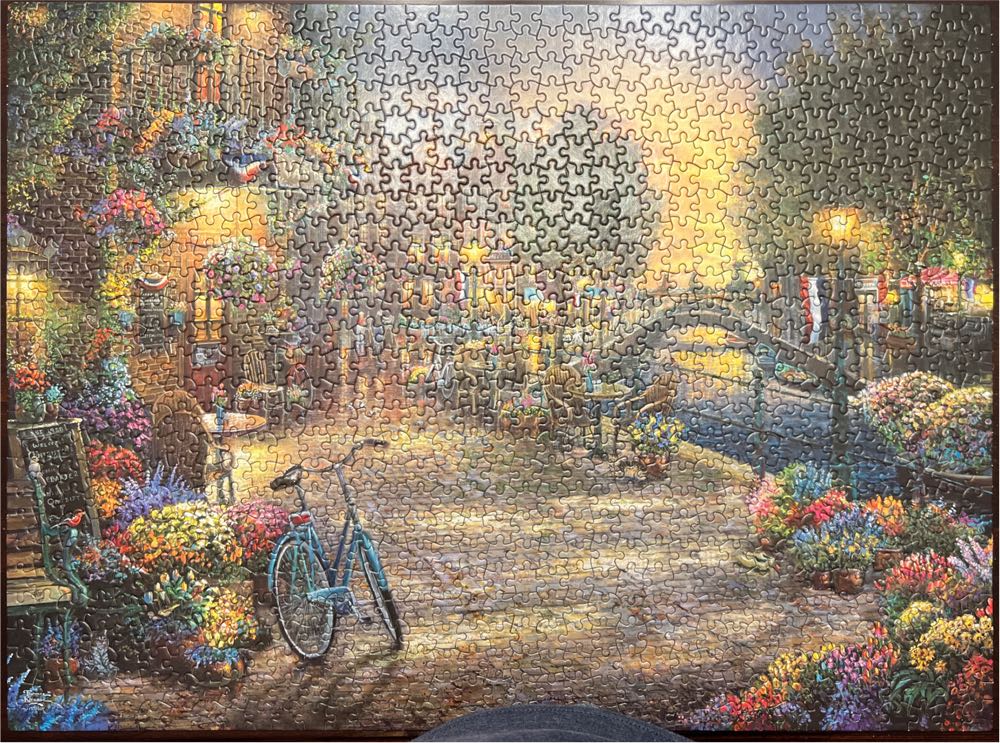 Amsterdam Cafe - Ceaco 🇺🇸 puzzle collectible [Barcode 021081332781] - Main Image 2