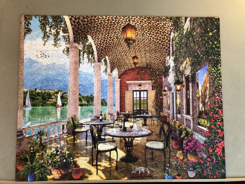 Summer Terrace - Mosaic Puzzles 🇺🇸 puzzle collectible [Barcode 819273022707] - Main Image 2