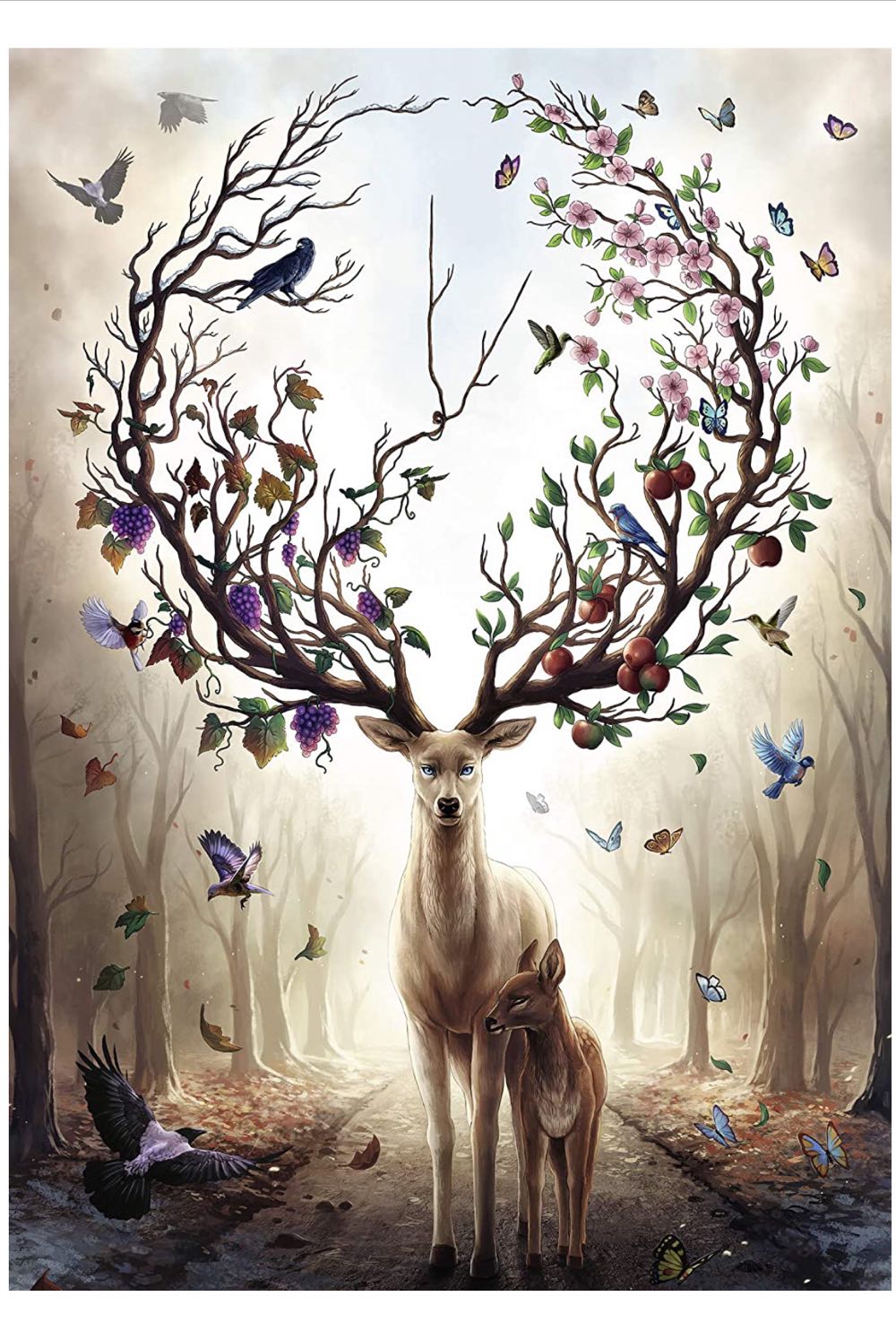 Magical Deer (No. 15 018 2) - Ravensburger puzzle collectible - Main Image 2