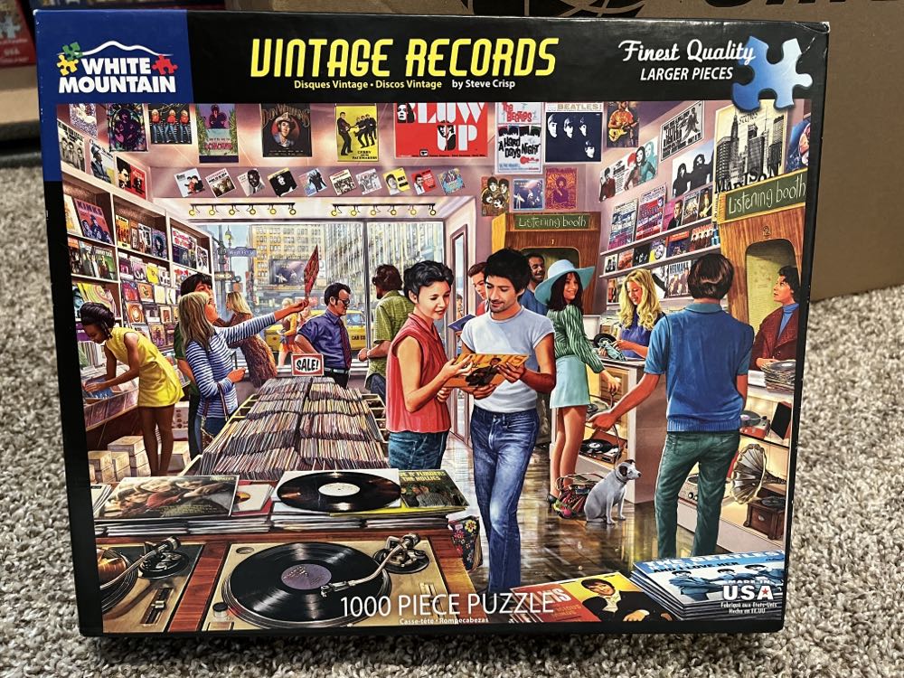 Vintage Records - White Mountain puzzle collectible [Barcode 724819261581] - Main Image 2