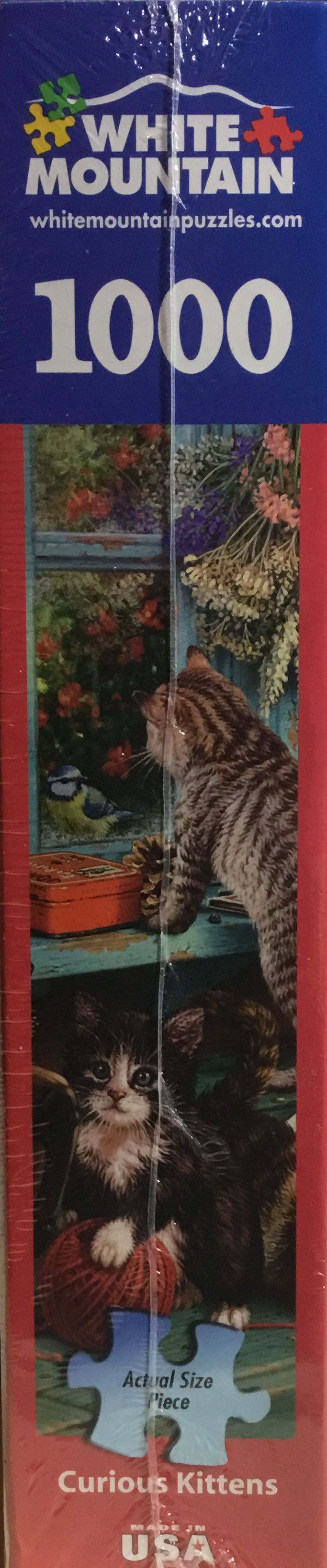 Curious Kittens- Nib - White Mountain puzzle collectible [Barcode 724819261505] - Main Image 4