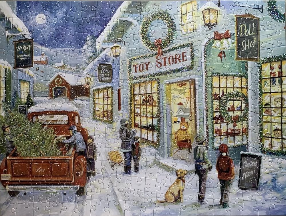 The Town Toy Store - Bits And Pieces puzzle collectible [Barcode 704812111335] - Main Image 2