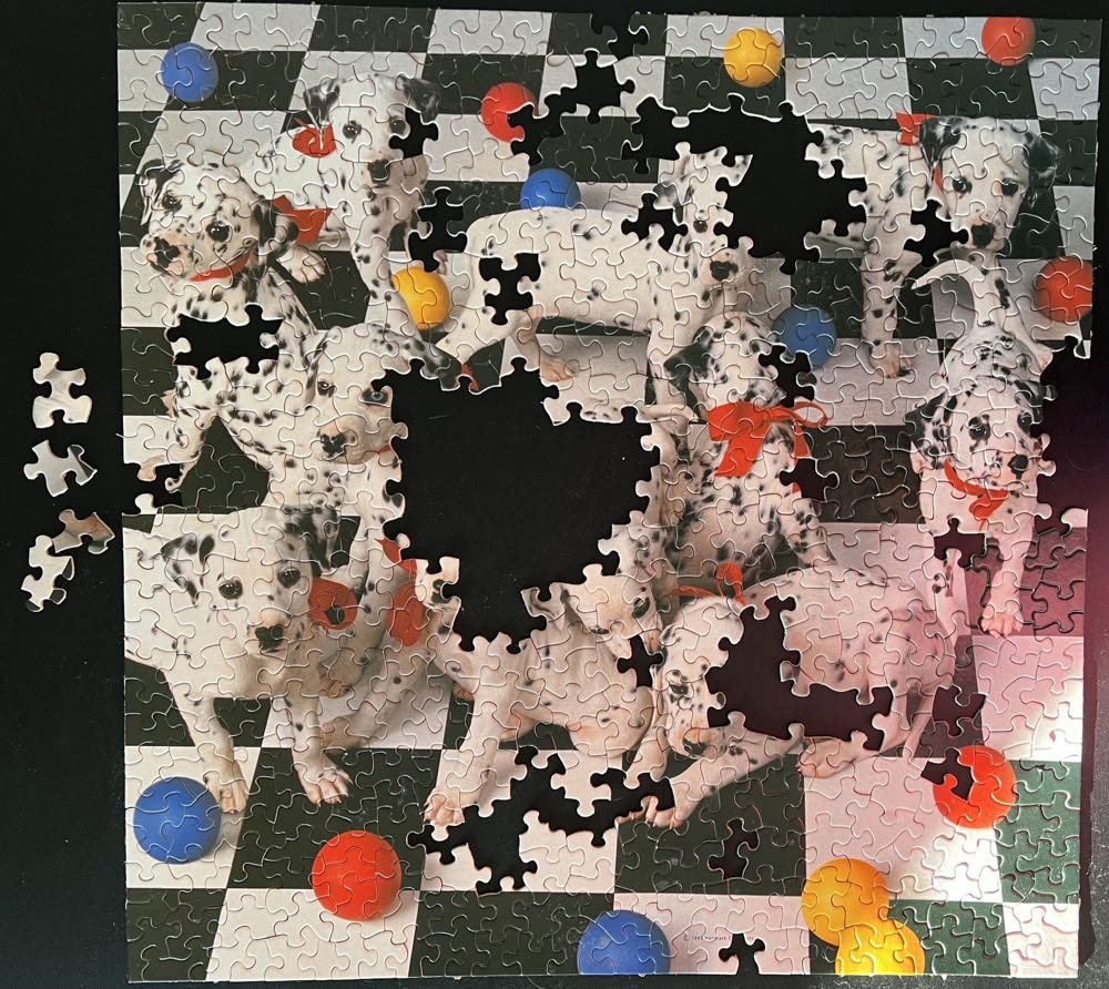 Here Spot!-Gave Away For Cost Of Shipping - Springbok puzzle collectible - Main Image 2