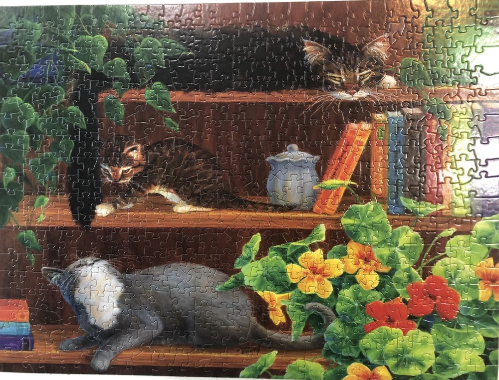 Think About It Twice - SunsOut puzzle collectible - Main Image 2