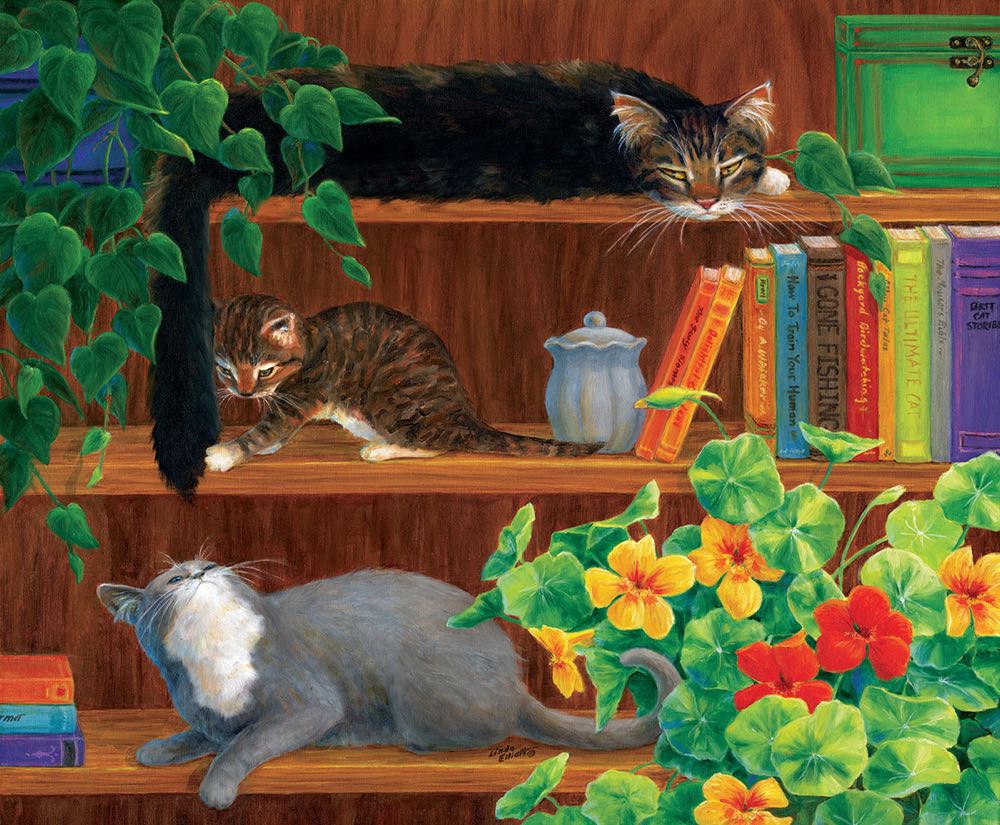 Think About It Twice - SunsOut puzzle collectible - Main Image 3