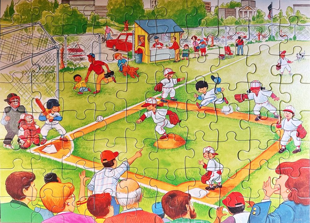 *Little League Baseball - Ravensburger puzzle collectible [Barcode 4005556098392] - Main Image 2