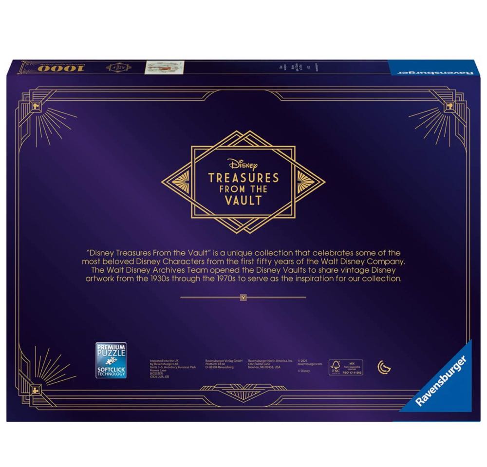 Disney Treasures from the Vault - Lady and the Tramp - Ravensburger puzzle collectible - Main Image 2