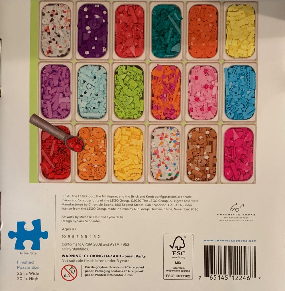 Ice Cream Dream - Lego puzzle collectible [Barcode 765145122467] - Main Image 2