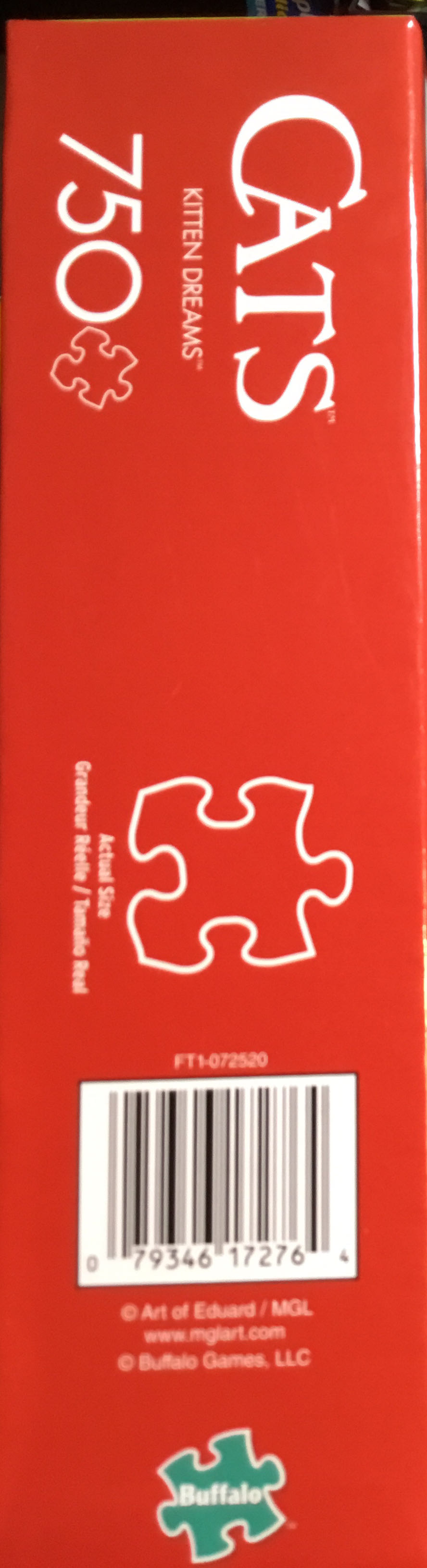 Kitten Dreams - Cats - Buffalo Games puzzle collectible [Barcode 079346172764] - Main Image 3