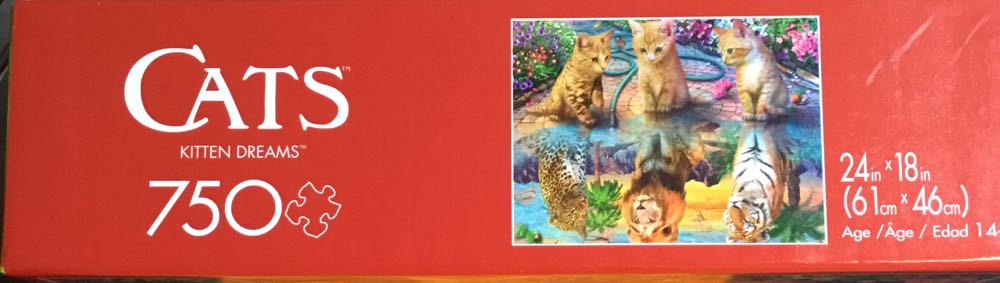 Kitten Dreams - Cats - Buffalo Games puzzle collectible [Barcode 079346172764] - Main Image 4