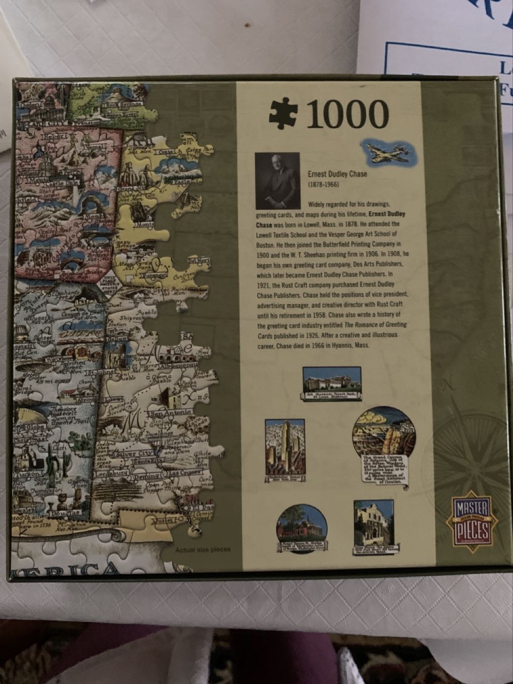 The USA  puzzle collectible [Barcode 705988717963] - Main Image 2