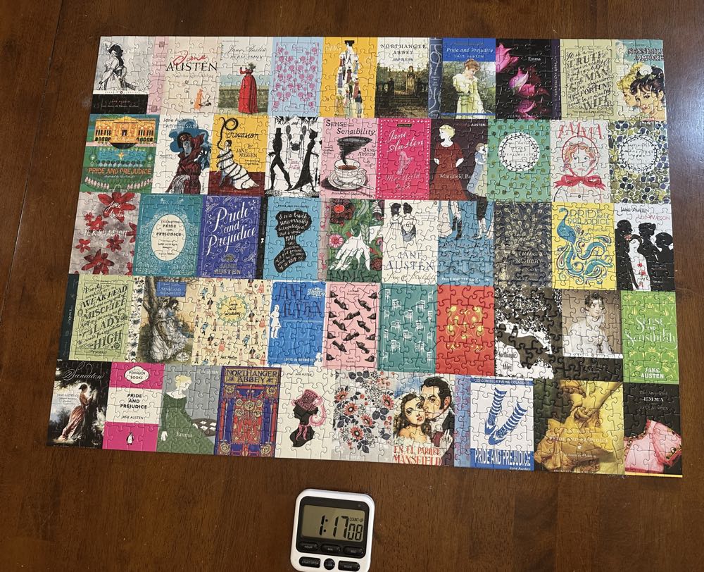 Jane Austen - Re-marks 🇺🇸 puzzle collectible [Barcode 681410190507] - Main Image 2