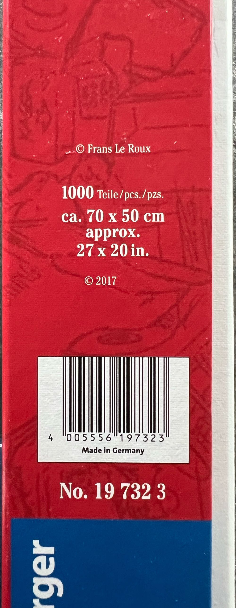 Cities of the World New York - Ravensburger puzzle collectible [Barcode 4005556197323] - Main Image 3