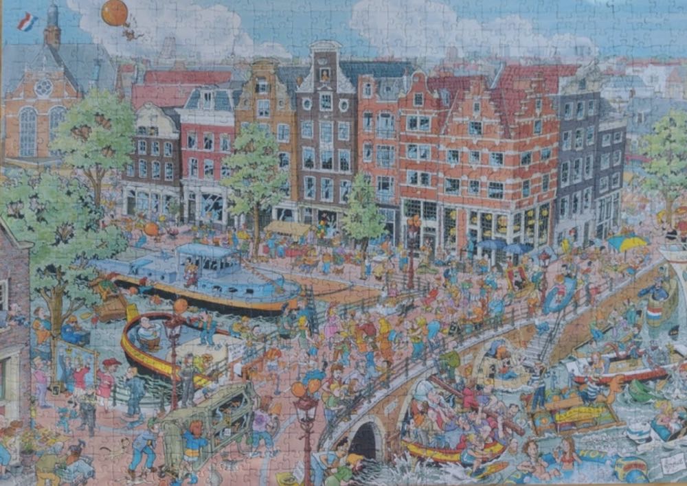 Cities Of The World Amsterdam - Ravensburger puzzle collectible [Barcode 4005556191925] - Main Image 3