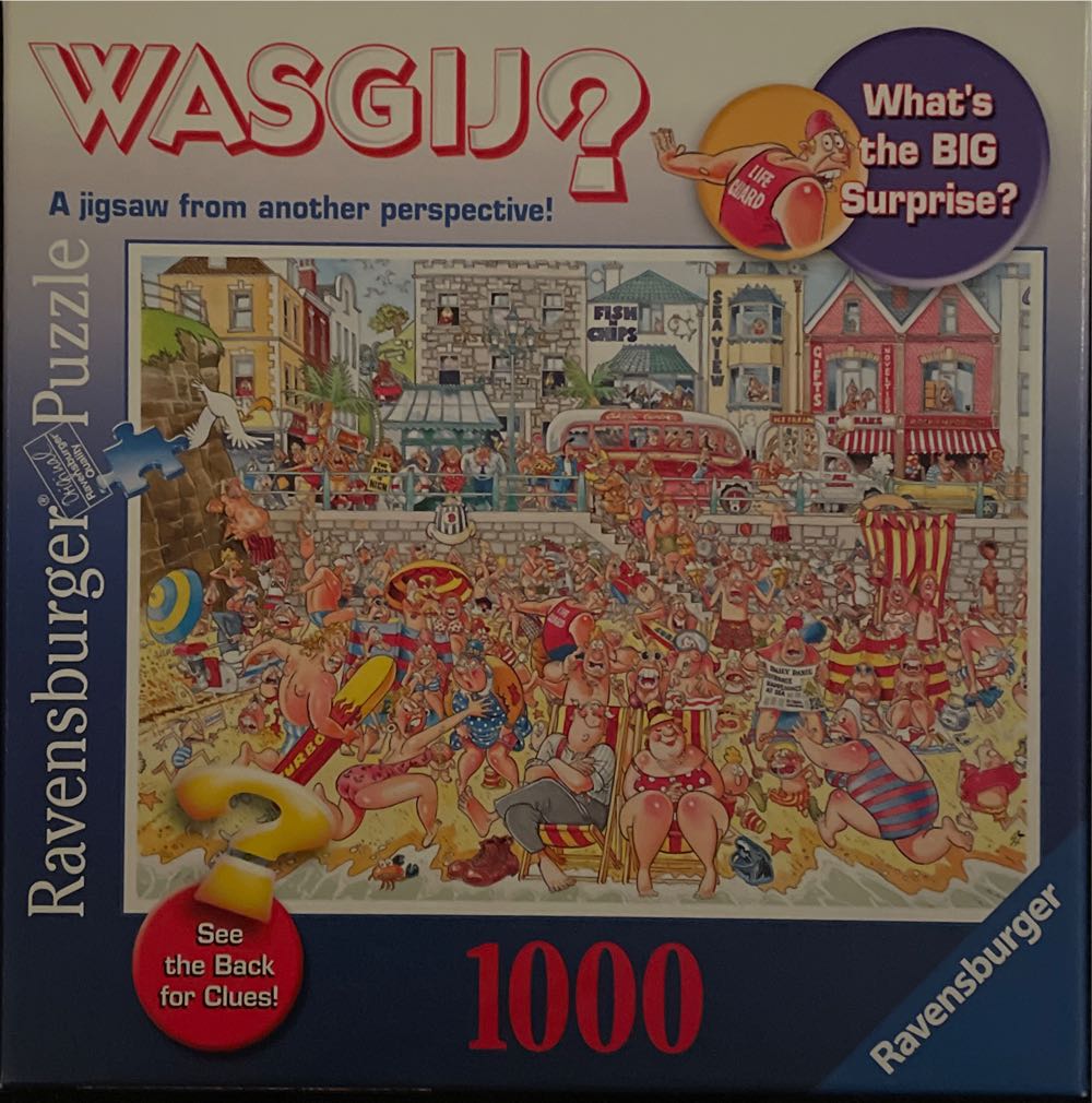 Wasgij? High Tide - Ravensburger puzzle collectible [Barcode 666273190833] - Main Image 2
