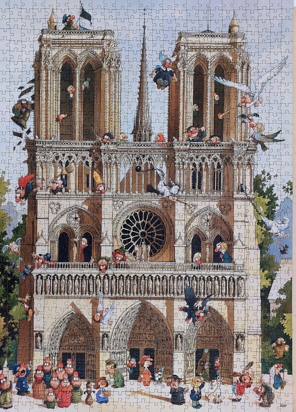 Viva Notre Dame! - HEYE puzzle collectible [Barcode 4001689299057] - Main Image 3