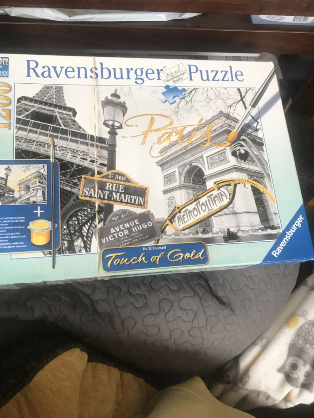 Golden Paris 🔱🌟⚜️ - Ravensburger puzzle collectible [Barcode 4005556199358] - Main Image 2