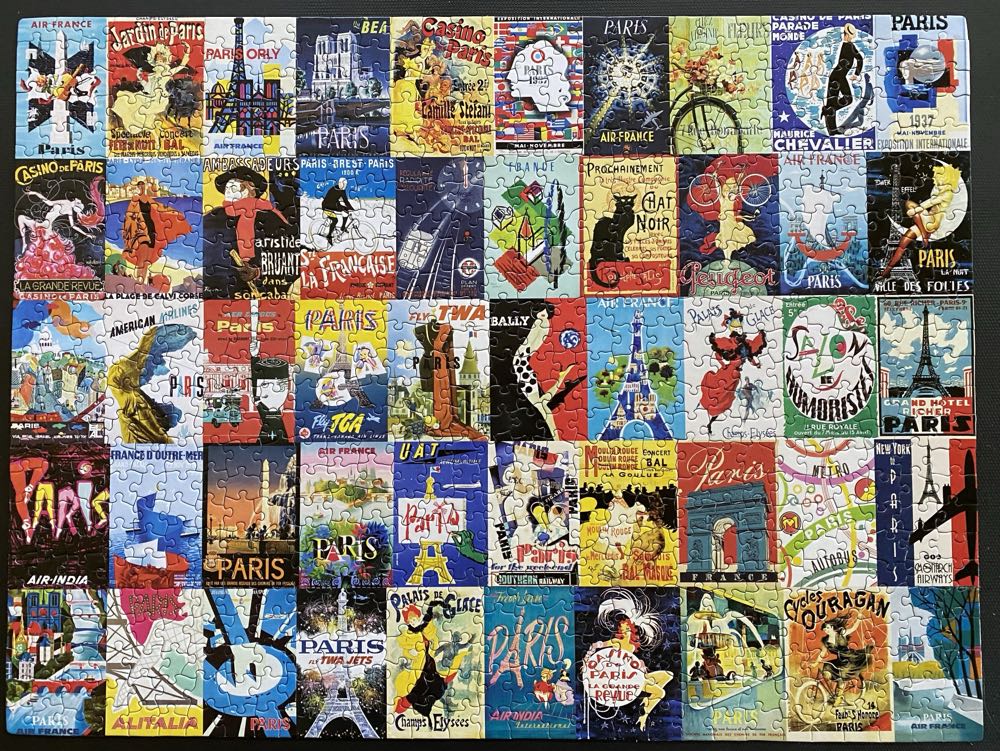 Vintage Paris - Re-marks puzzle collectible [Barcode 681410190996] - Main Image 2