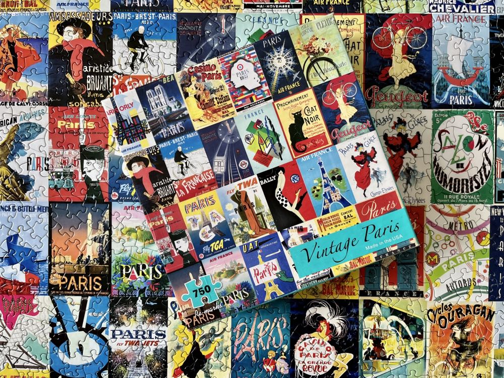 Vintage Paris - Re-marks puzzle collectible [Barcode 681410190996] - Main Image 3